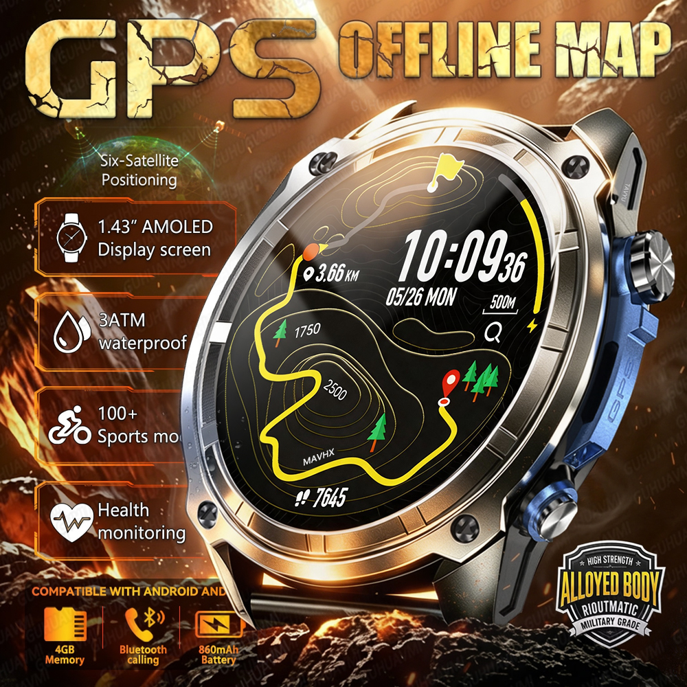 2026New TANK PRO Military GPS  - Compass Lensatic avaliação e preço