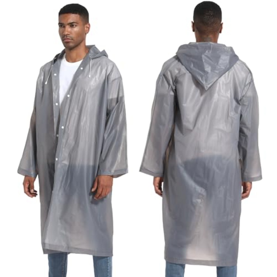 Rain Ponchos for Adults Rainco - Emergency Poncho Rain avaliação e preço