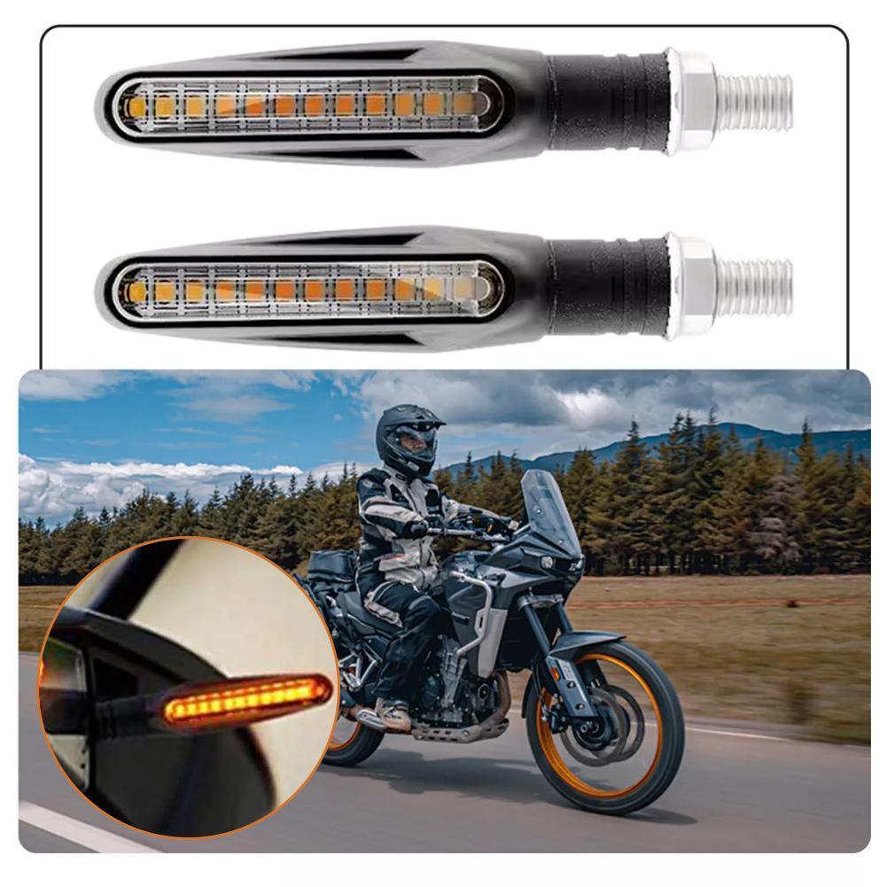 Motorcycle Led Turn Signals Di - Sos Light Strobe avaliação e preço