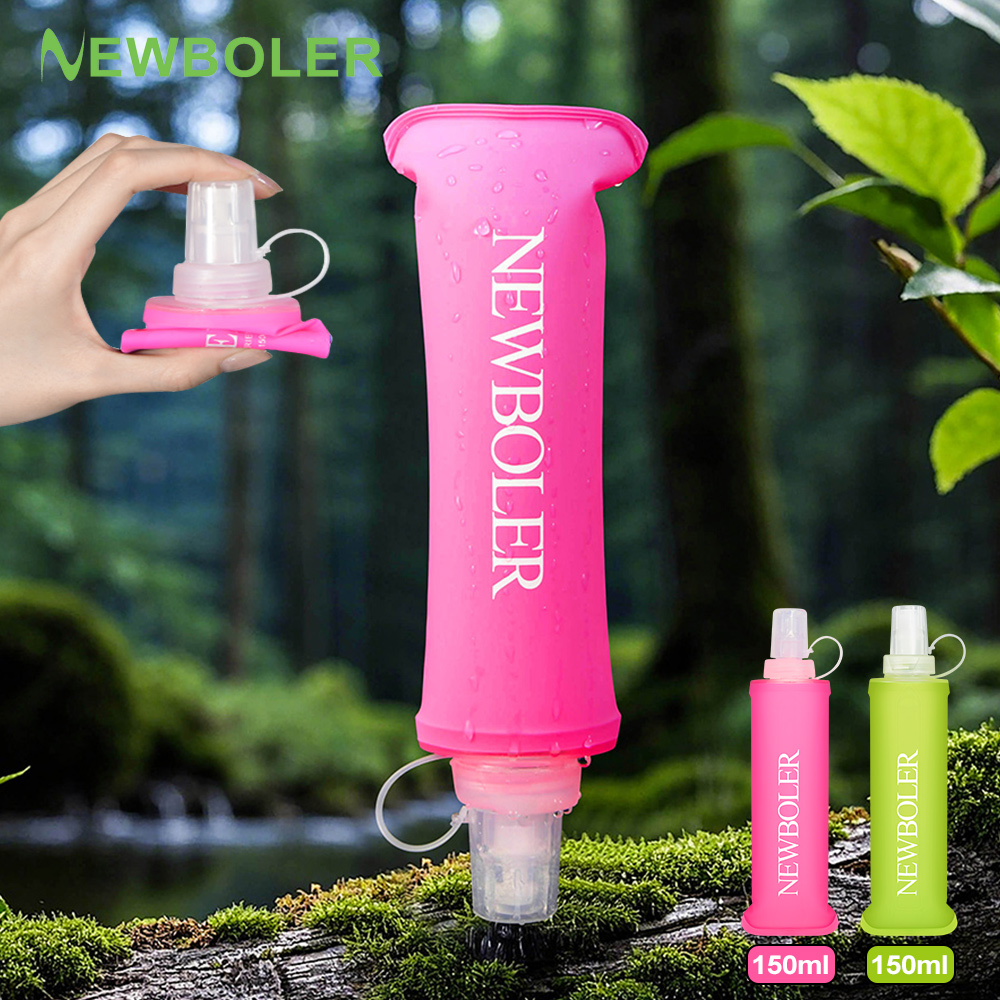 Folding Water Bottle TPU BPA-F - Water Bag Collapsible avaliação e preço