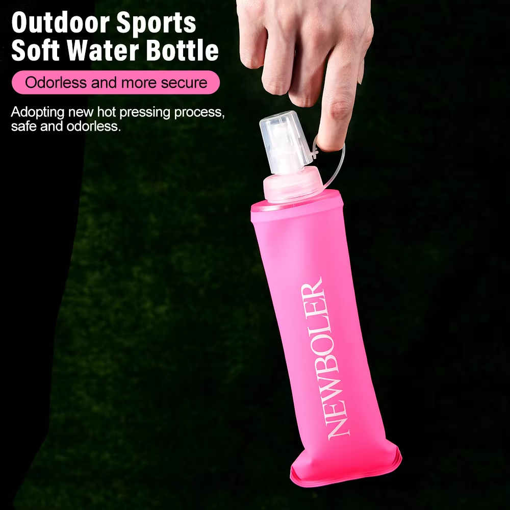 Folding Water Bottle TPU BPA-F - Water Bag Collapsible avaliação e preço