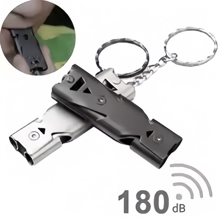 Survival Whistle Keychain–High - Emergency Whistle Loud avaliação e preço