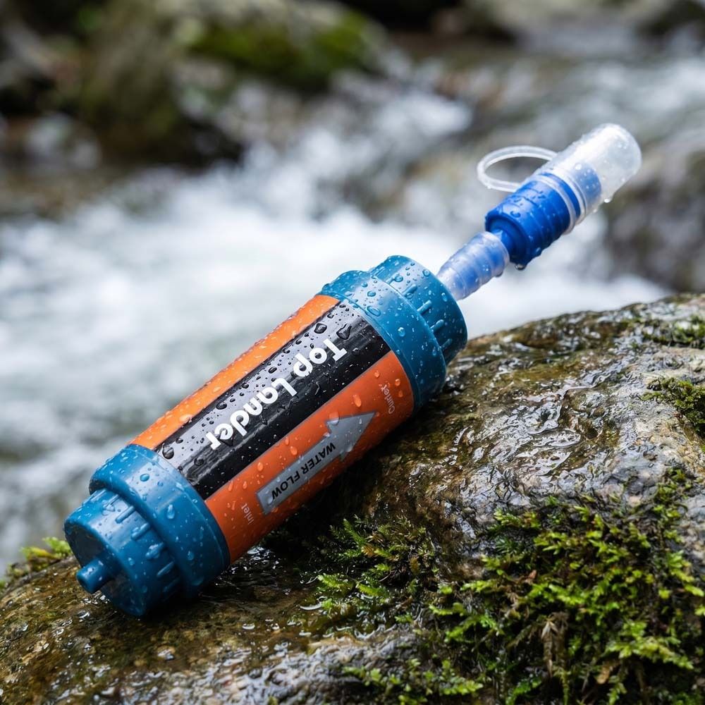 Mini Mini Water Filter Straw S - Water Purification Straw avaliação e preço
