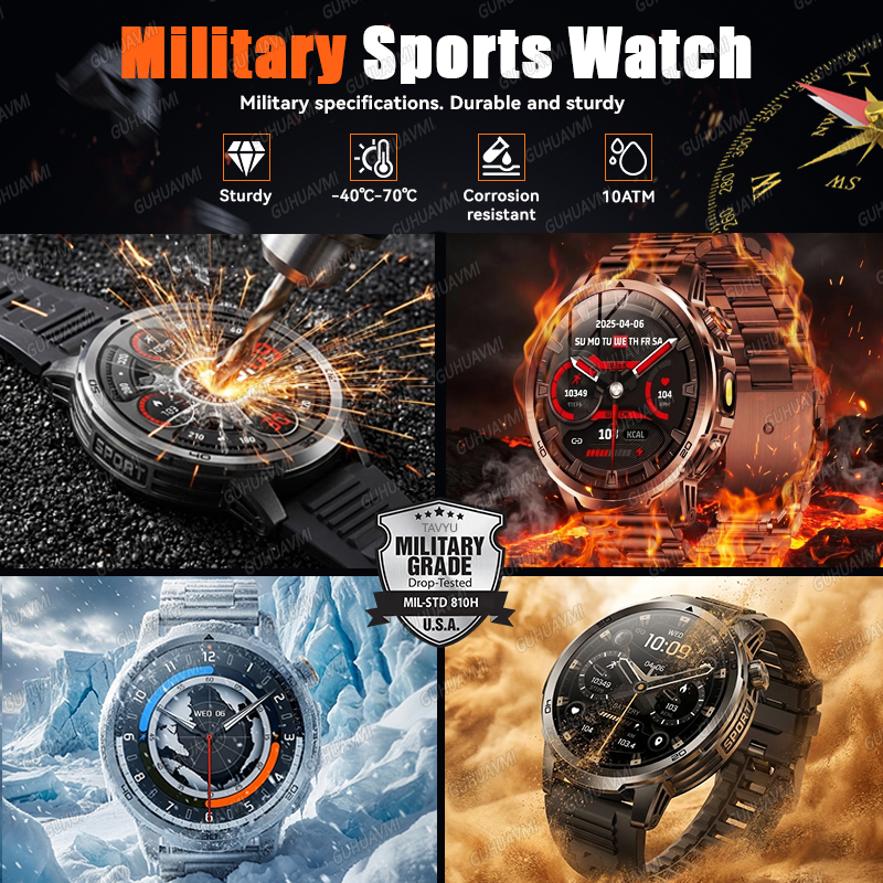 2026 New outdoor Smart watch M - Compass Lensatic avaliação e preço
