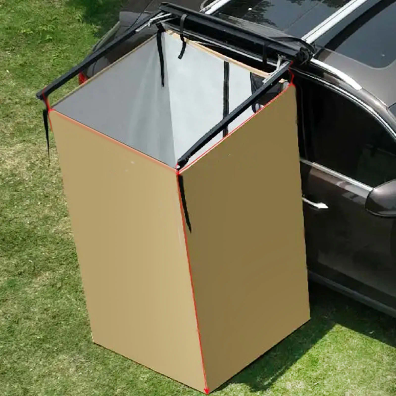 Car Side Shower Tent Waterproo - Emergency Mylar Tent avaliação e preço