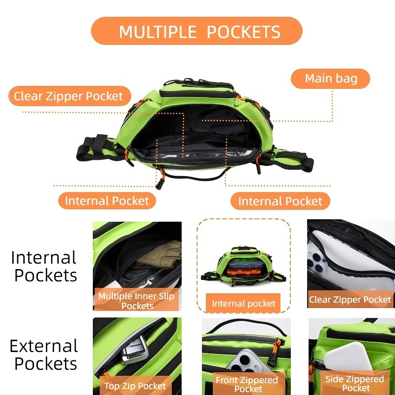 Large Capacity Multifunctional - Fishing Kit Compact avaliação e preço