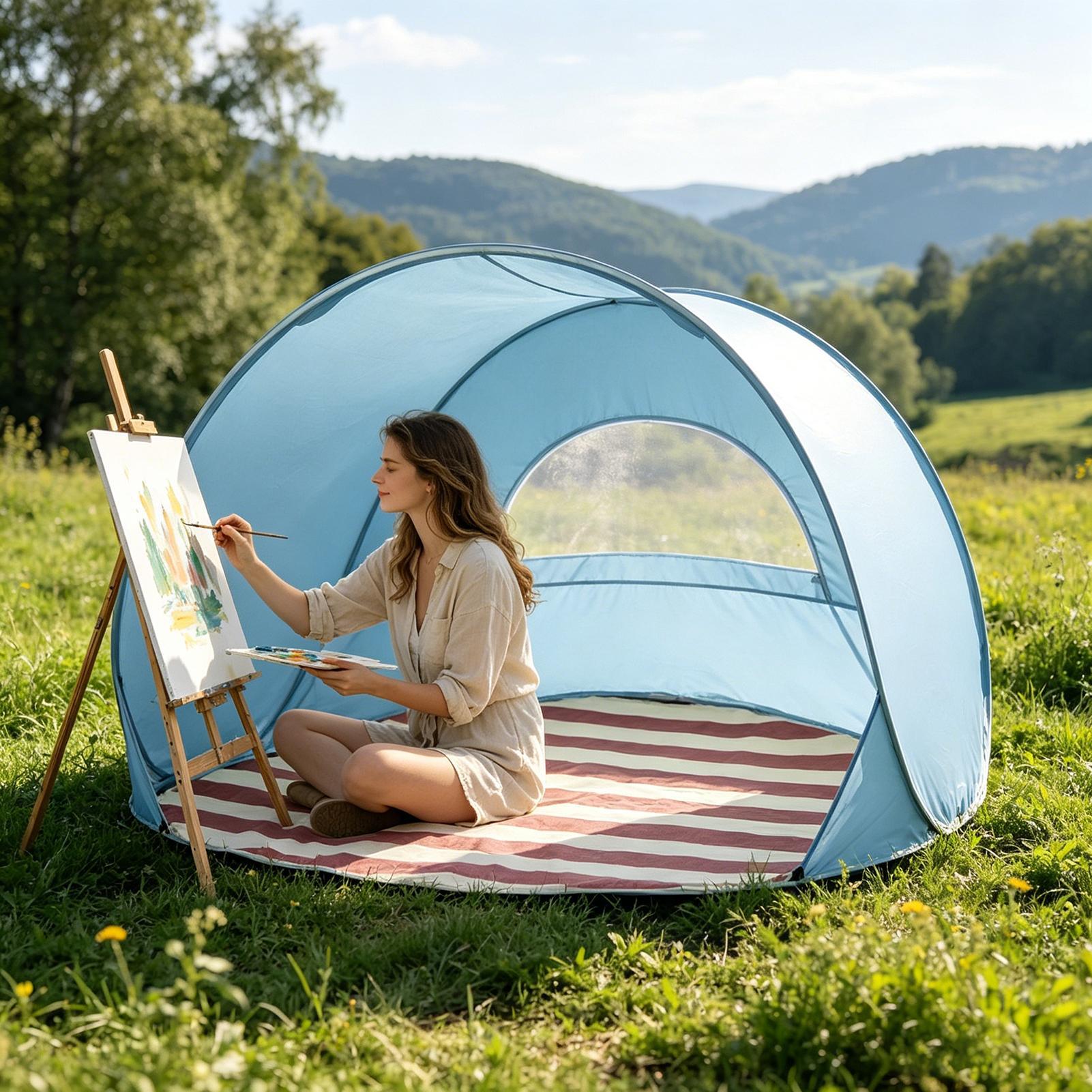 Beach Tent For Kids Lightweigh - Emergency Mylar Tent avaliação e preço