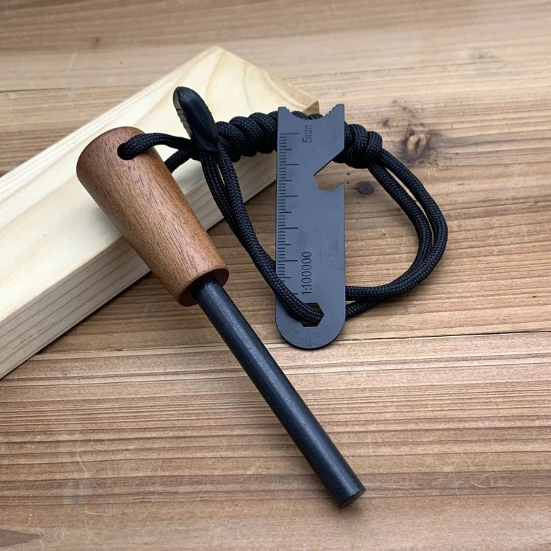 2-in-1 Bushcraft Magnesium Fir - Magnesium Fire Starter avaliação e preço