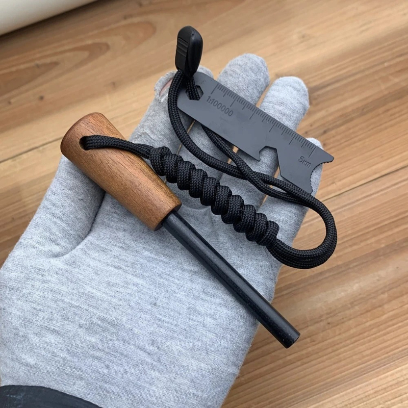 2-in-1 Bushcraft Magnesium Fir - Magnesium Fire Starter avaliação e preço