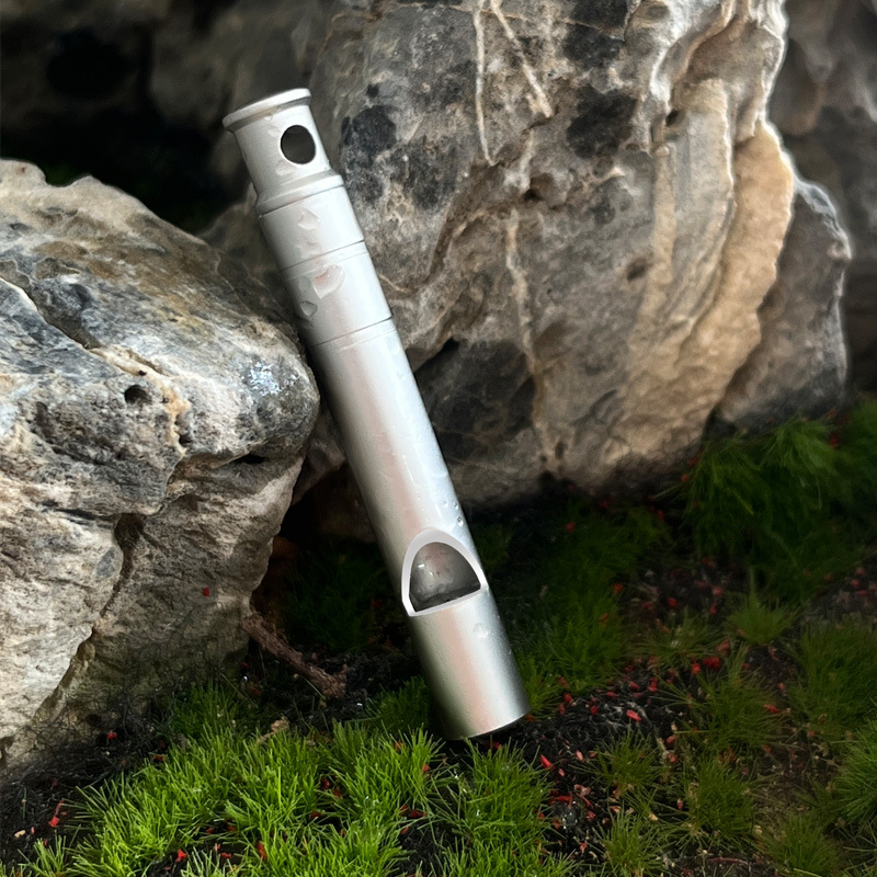 Titanium Alloy Survival Whistl - Emergency Whistle Loud avaliação e preço