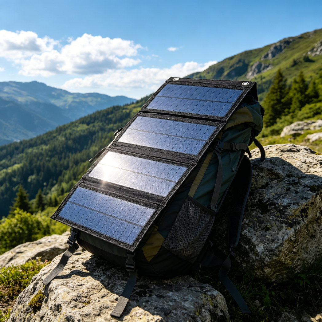 Backpack Carry Portable Foldab - Solar Emergency Charger avaliação e preço