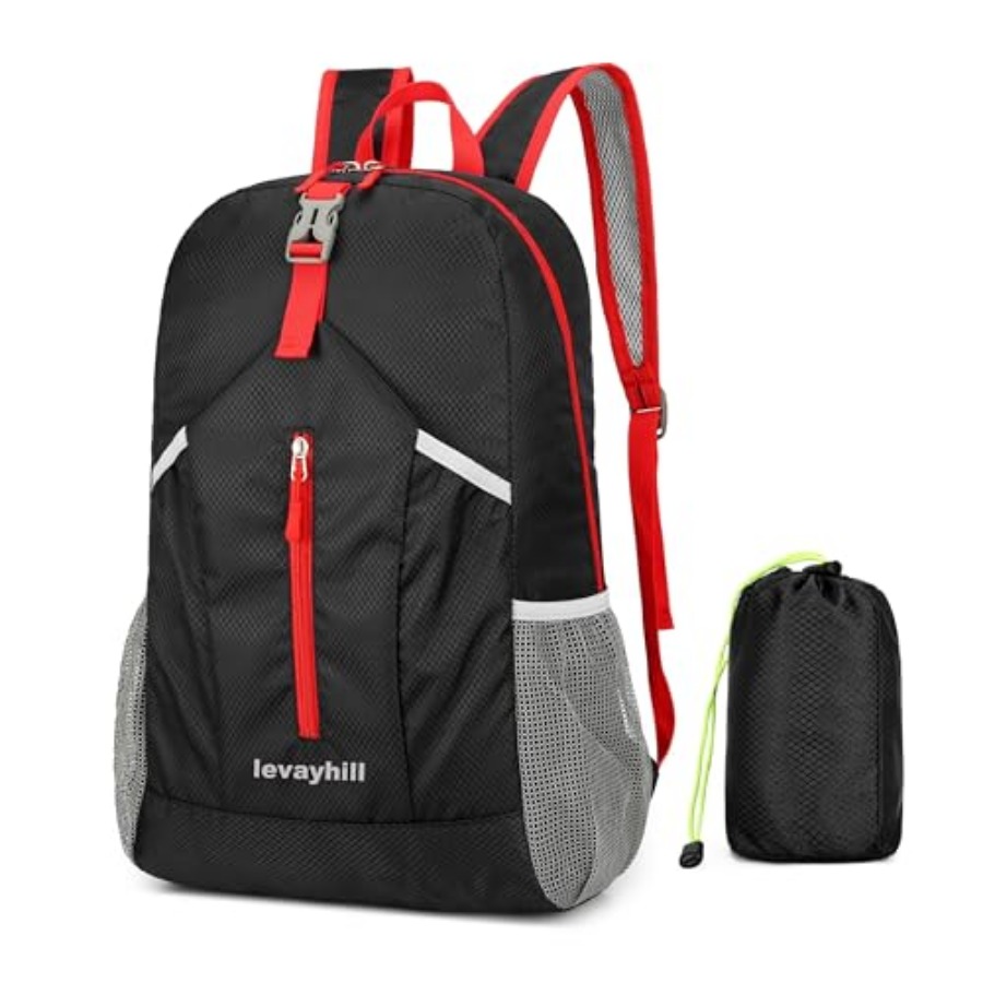 25L Foldable Hiking Backpack,  - Water Bag Collapsible avaliação e preço