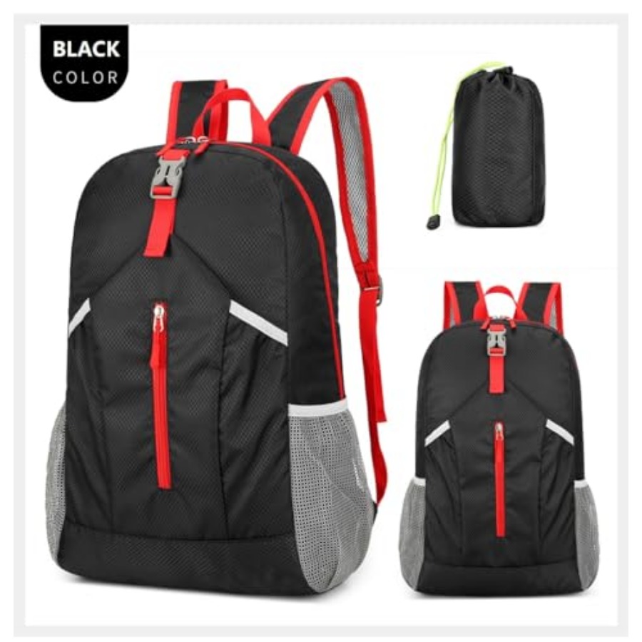 25L Foldable Hiking Backpack,  - Water Bag Collapsible avaliação e preço