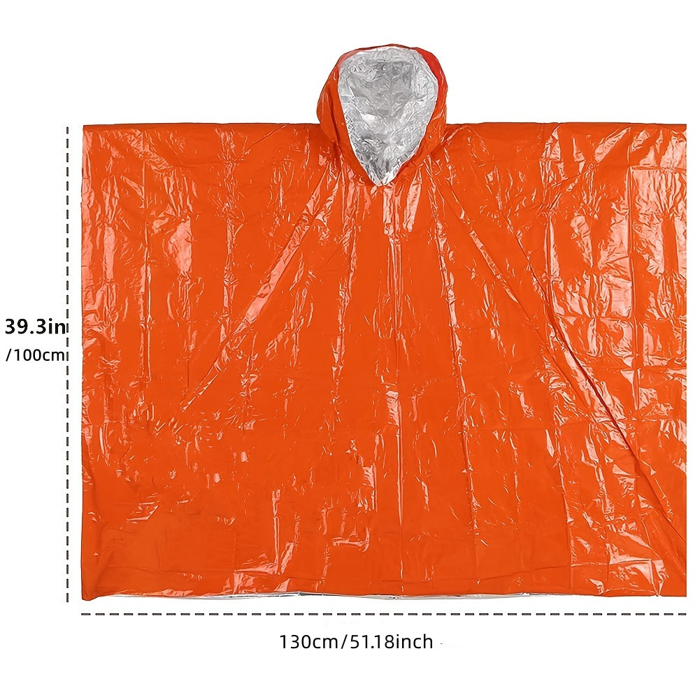 LIFE Emergency Survival Poncho - Survival Blanket Reflective avaliação e preço