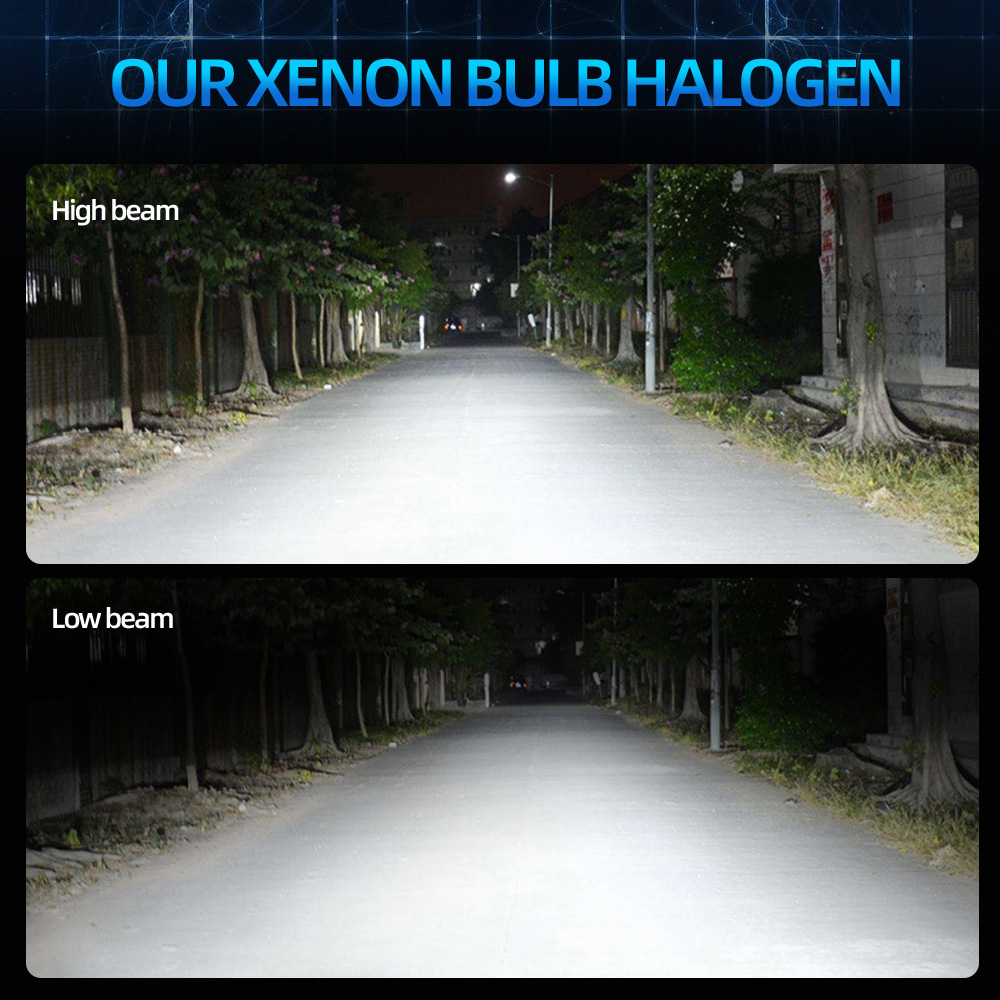 6x Combo LED Headlight 9005 H1 - Compass Lensatic avaliação e preço