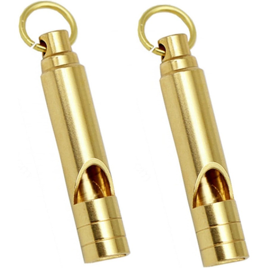 1/5pcs Brass Metal Emergency W - Emergency Whistle Loud avaliação e preço
