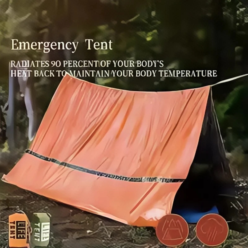 2 Person Emergency Survival Sh - Emergency Mylar Tent avaliação e preço