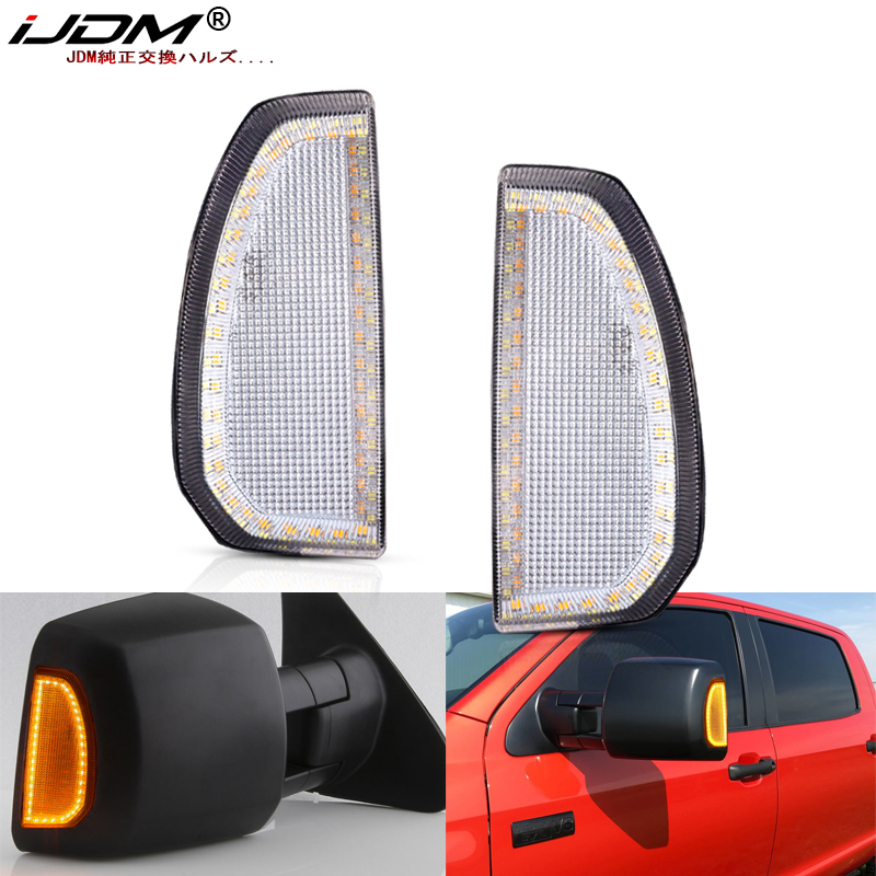 2pcs Switchback LED Side Mirro - Signal Panel Orange avaliação e preço