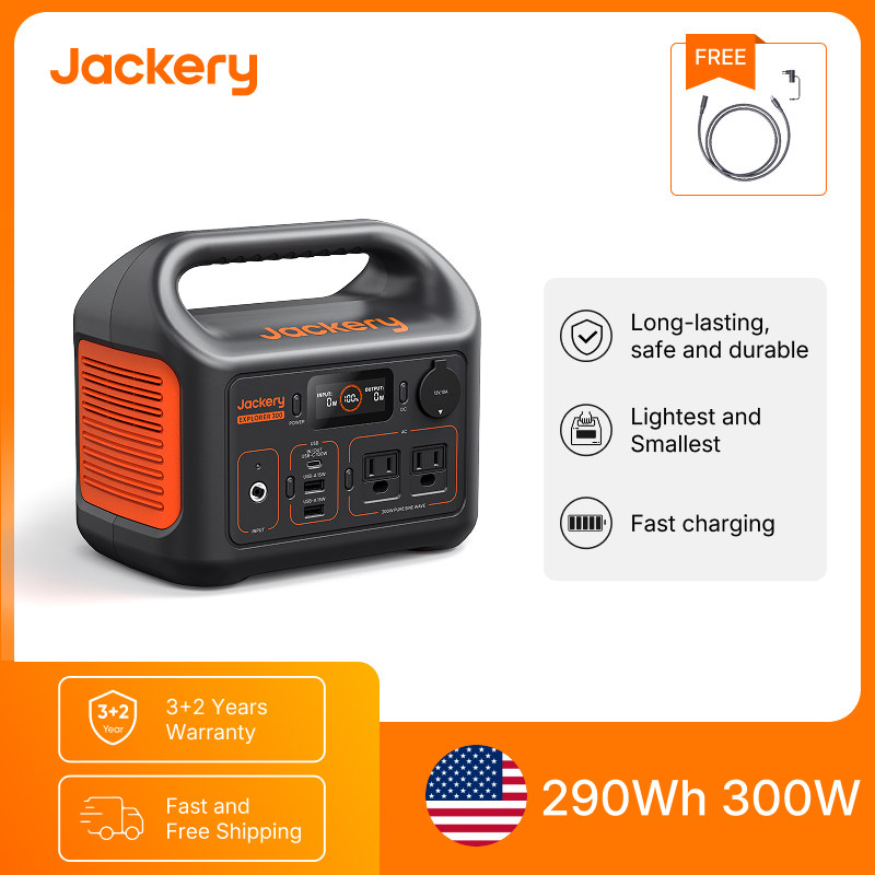 Jackery Portable Power Station - Solar Emergency Charger avaliação e preço