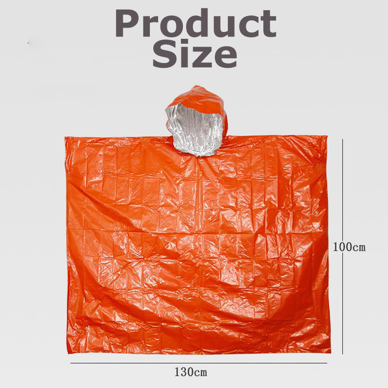 Multifunctional Emergency Rain - Emergency Poncho Rain avaliação e preço