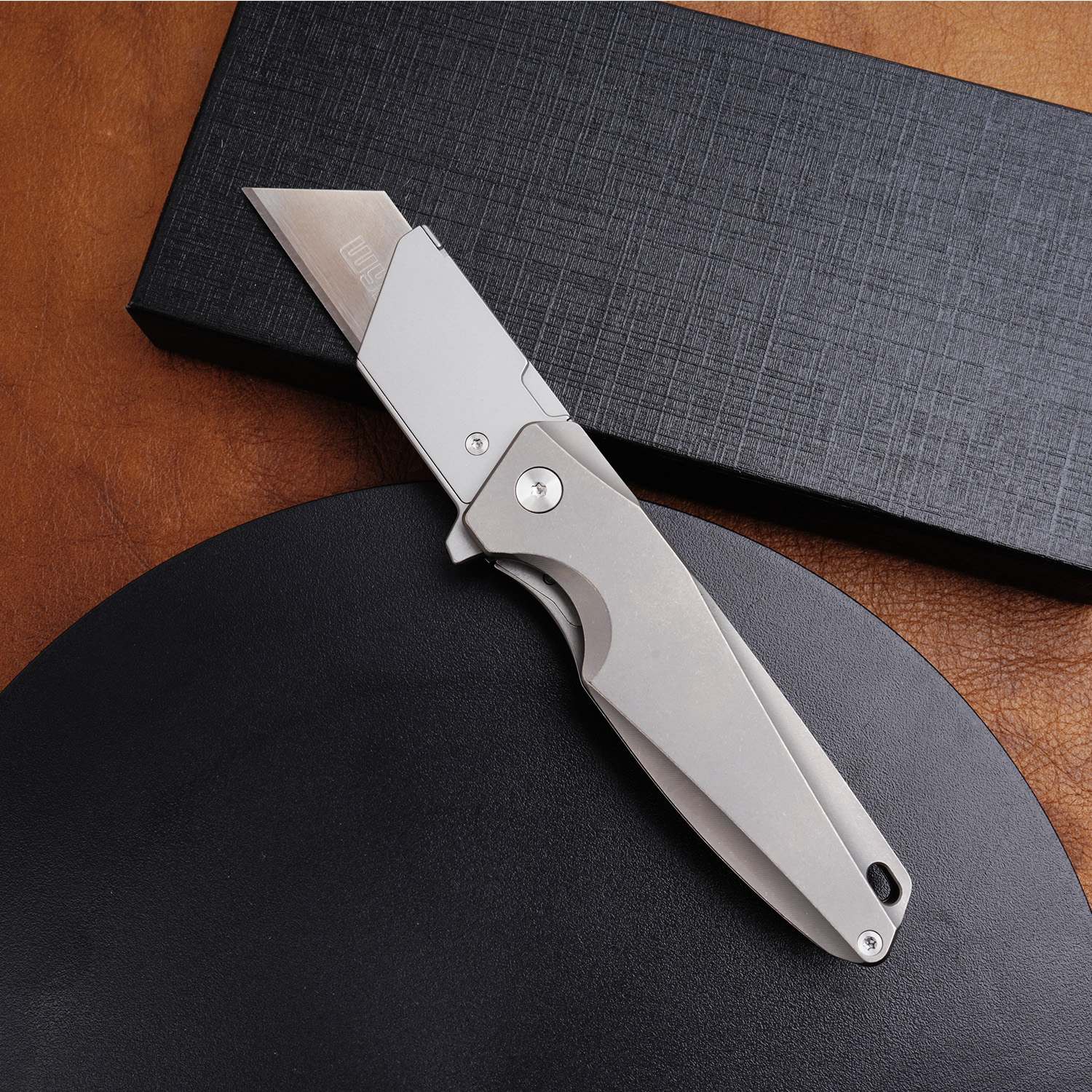  Titanium Alloy Utility Knife - Bushcraft Knife Fixed avaliação e preço