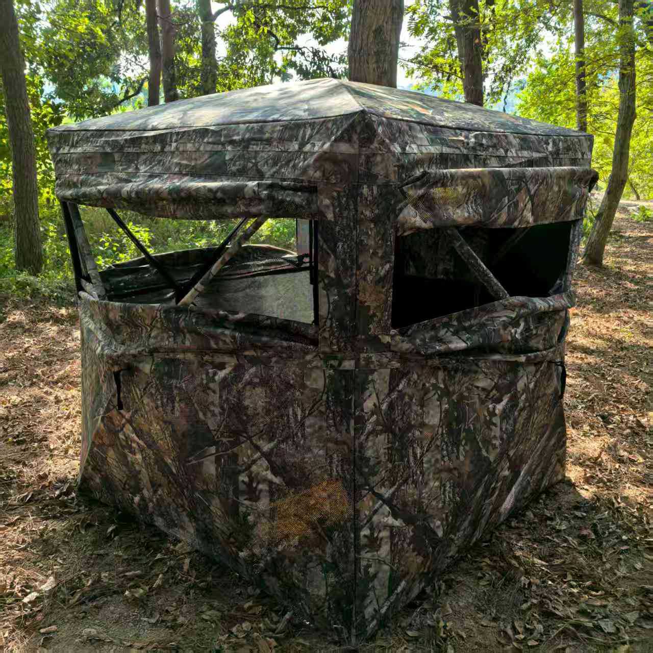 Hunting Tent with 270° One-Way - Emergency Mylar Tent avaliação e preço