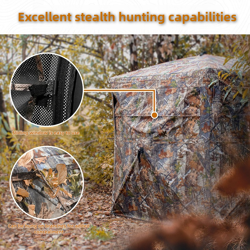 Hunting Tent with 270° One-Way - Emergency Mylar Tent avaliação e preço