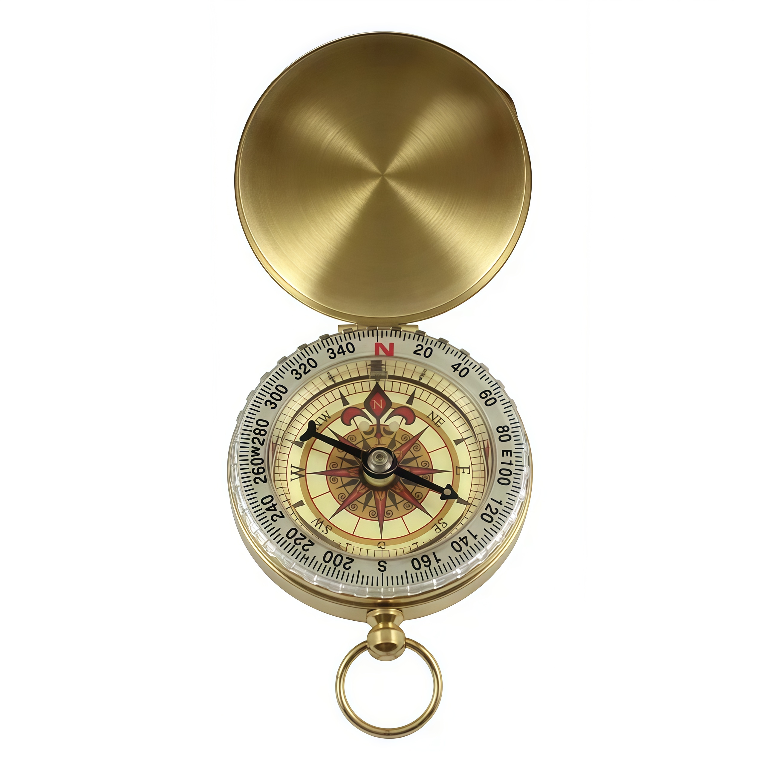Brass Outdoor Compass - Gold C - Compass Lensatic avaliação e preço