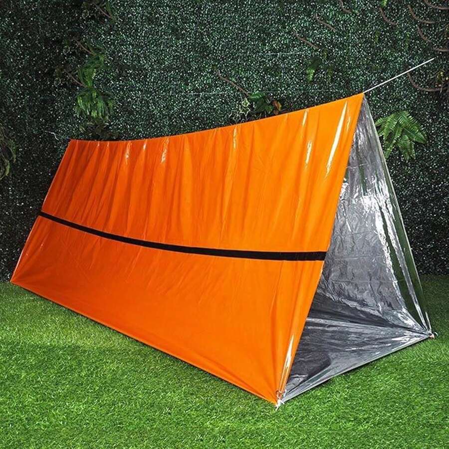 Portable Emergency Pyramid Ten - Survival Blanket Reflective avaliação e preço