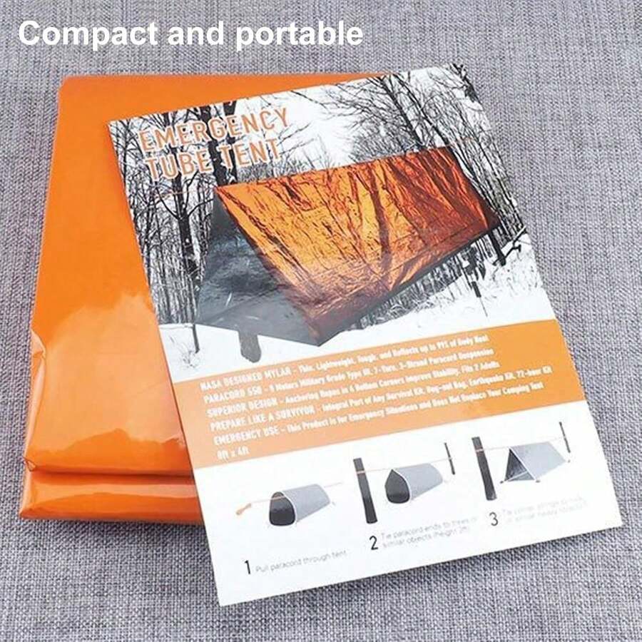 Portable Emergency Pyramid Ten - Survival Blanket Reflective avaliação e preço