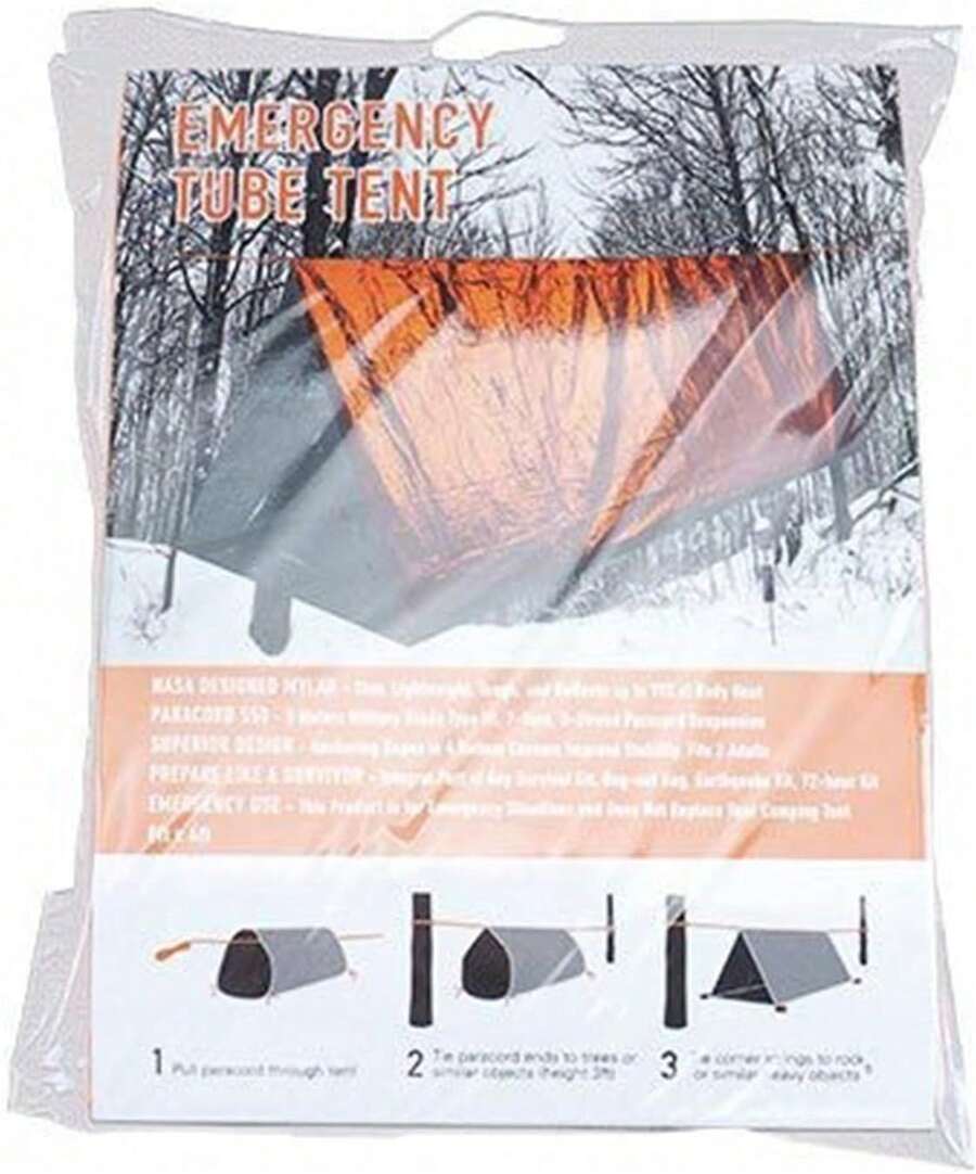 Portable Emergency Pyramid Ten - Survival Blanket Reflective avaliação e preço