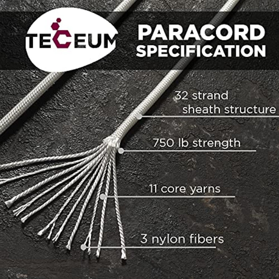 Reflective Paracord Rope 1000  - Para Cord 1000Ft avaliação e preço