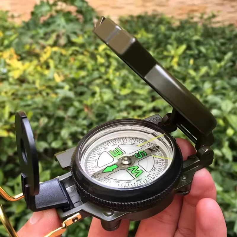 Outdoor Survival Compass Multi - Compass Lensatic avaliação e preço