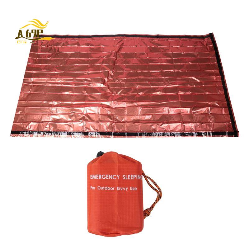 A69P-Emergency Sleeping Bag 2  - Bivy Bag Emergency avaliação e preço