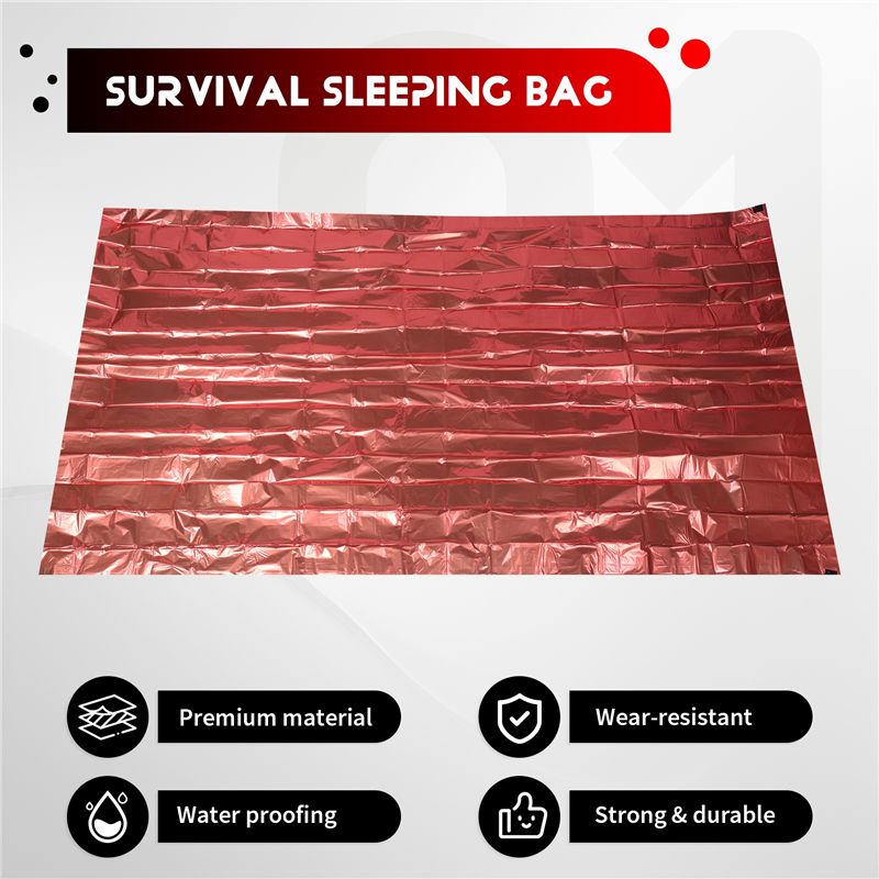 A69P-Emergency Sleeping Bag 2  - Bivy Bag Emergency avaliação e preço