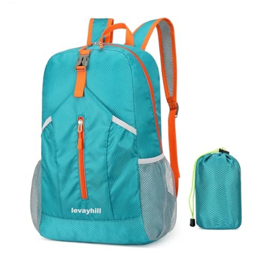 25L Foldable Hiking Backpack,  - Water Bag Collapsible avaliação e preço