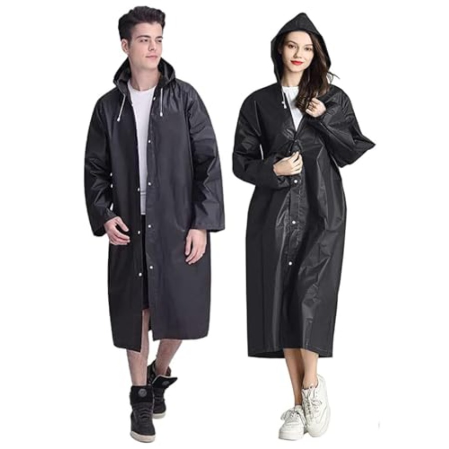 Rain Coat Poncho for Adult, 2  - Emergency Poncho Rain avaliação e preço