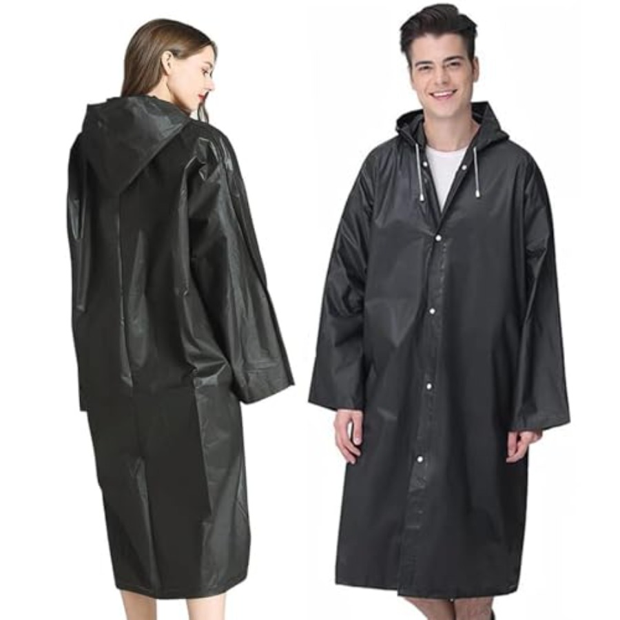 Rain Coat Poncho for Adult, 2  - Emergency Poncho Rain avaliação e preço