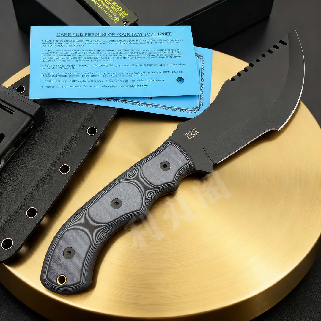 TOPS Tracker - Jungle Repair K - Bushcraft Knife Fixed avaliação e preço
