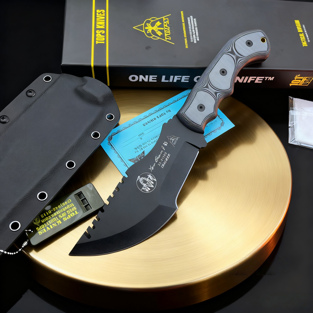TOPS Tracker - Jungle Repair K - Bushcraft Knife Fixed avaliação e preço