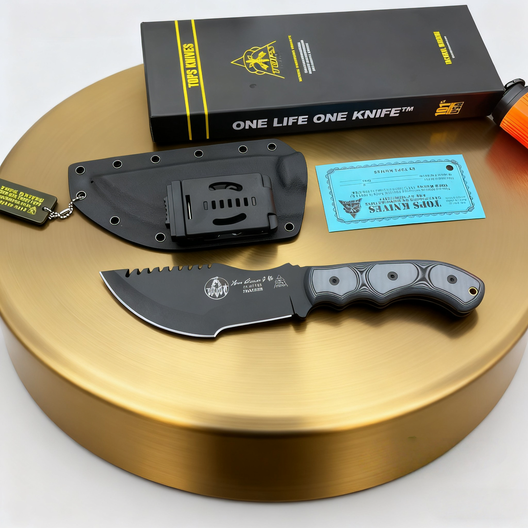 TOPS Tracker - Jungle Repair K - Bushcraft Knife Fixed avaliação e preço