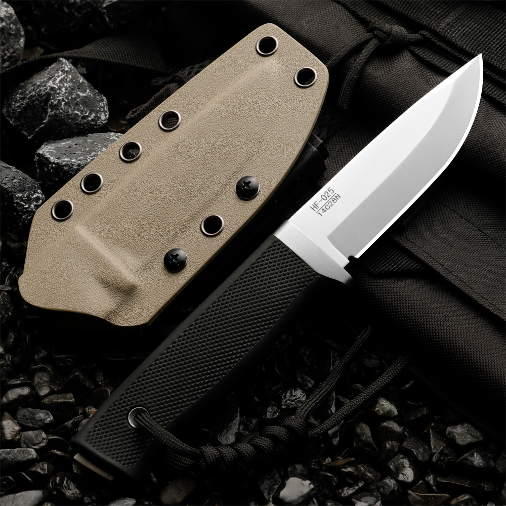 High-quality steel fixed blade - Bushcraft Knife Fixed avaliação e preço