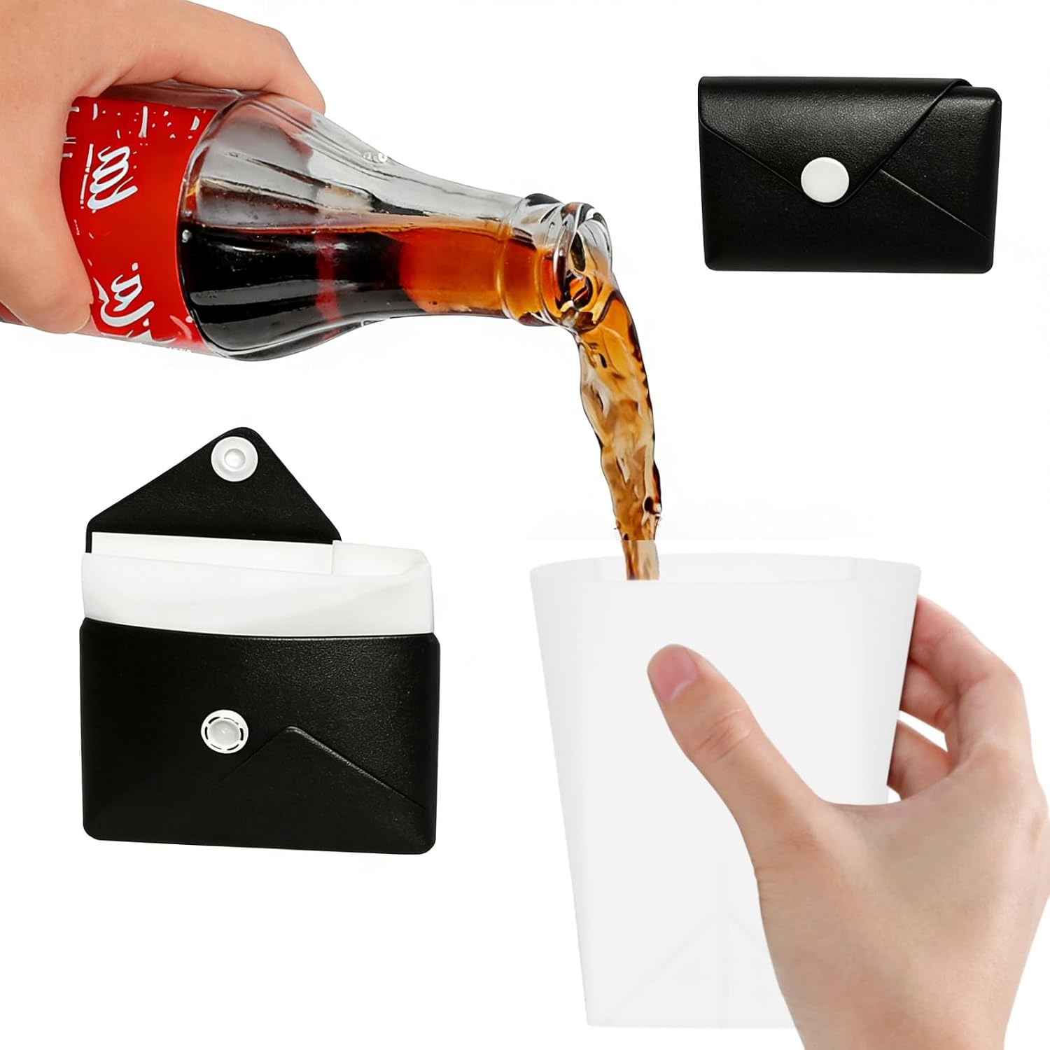 Silicone Collapsible Travel Cu - Water Bag Collapsible avaliação e preço