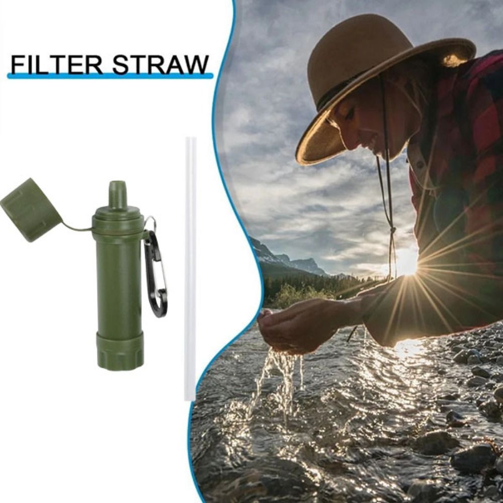 Mini Mini Water Filter Straw S - Water Purification Straw avaliação e preço
