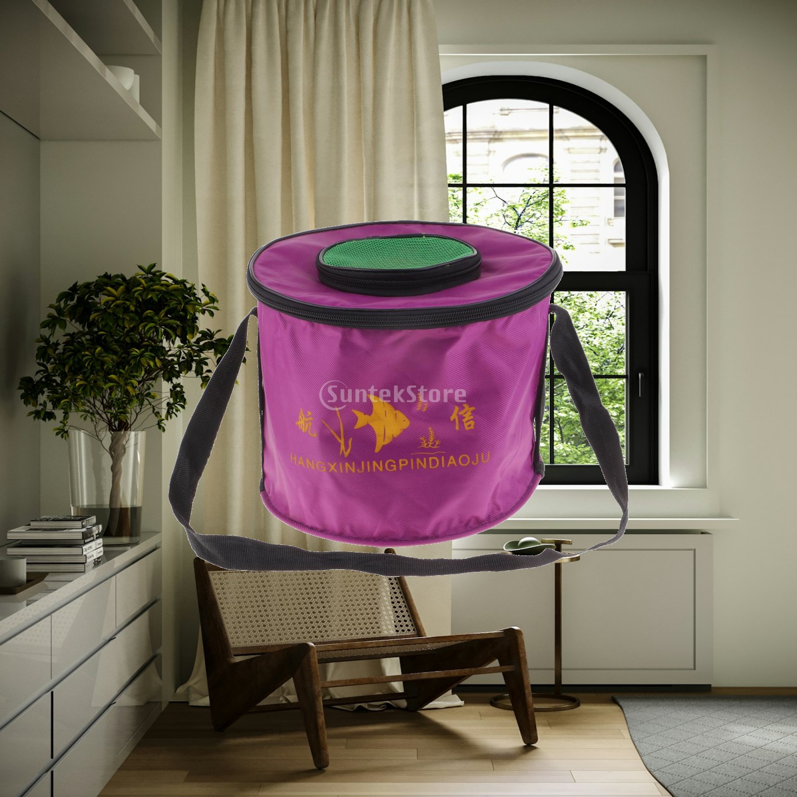 Canvas Collapsible Fishing Buc - Water Bag Collapsible avaliação e preço