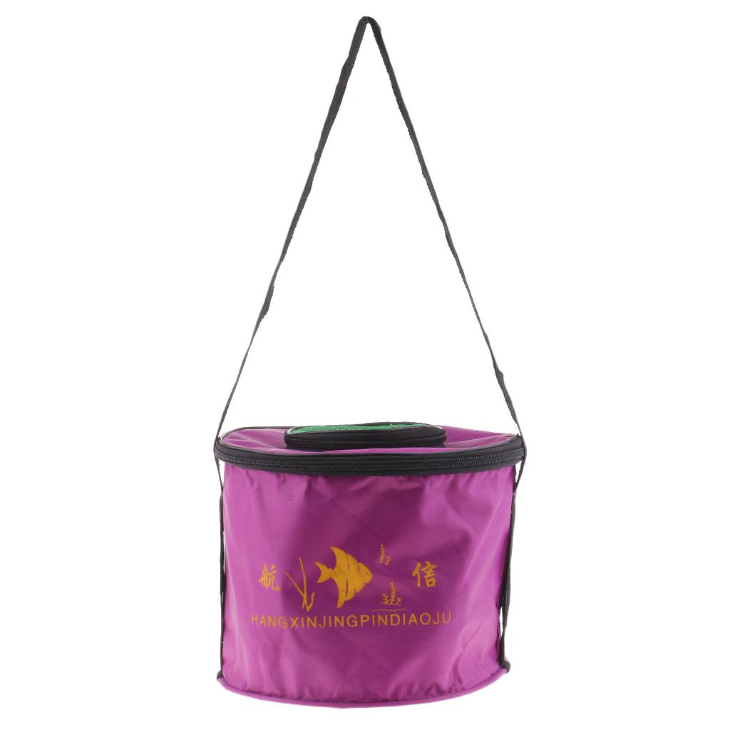 Canvas Collapsible Fishing Buc - Water Bag Collapsible avaliação e preço