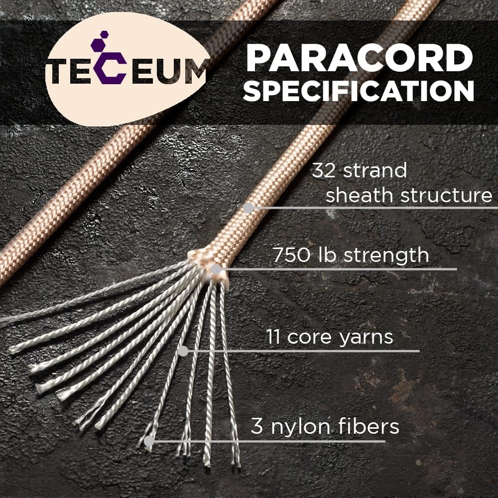 750 lb Paracord Rope - 1000Ft/ - Para Cord 1000Ft avaliação e preço