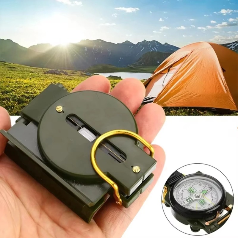 Outdoor Survival Compass Multi - Compass Lensatic avaliação e preço