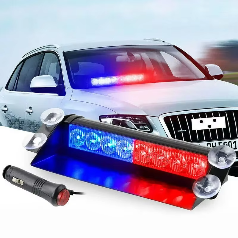 8 LED Universal Car Strobe Lig - Sos Light Strobe avaliação e preço