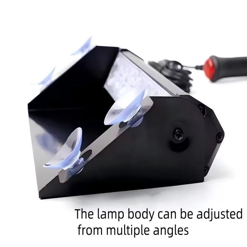 8 LED Universal Car Strobe Lig - Sos Light Strobe avaliação e preço